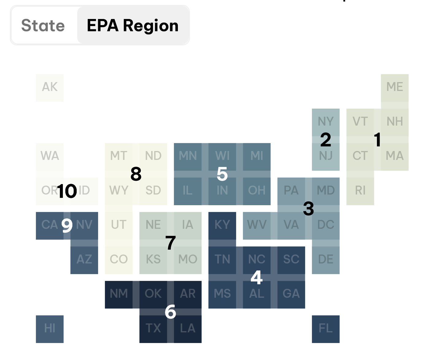 Epa Risk Climate Map Mapbox Storytelling